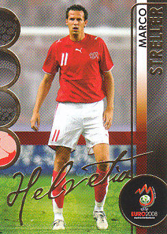 Marco Streller Switzerland Panini Euro 2008 Card Collection #88